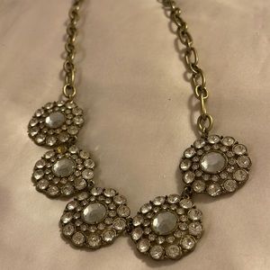 J. Crew Crystal Statement Necklace